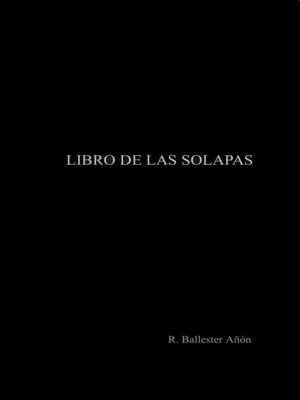 cover image of Libro de las solapas